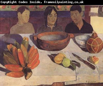 Paul Gauguin The Meal(The Bananas) (mk06)